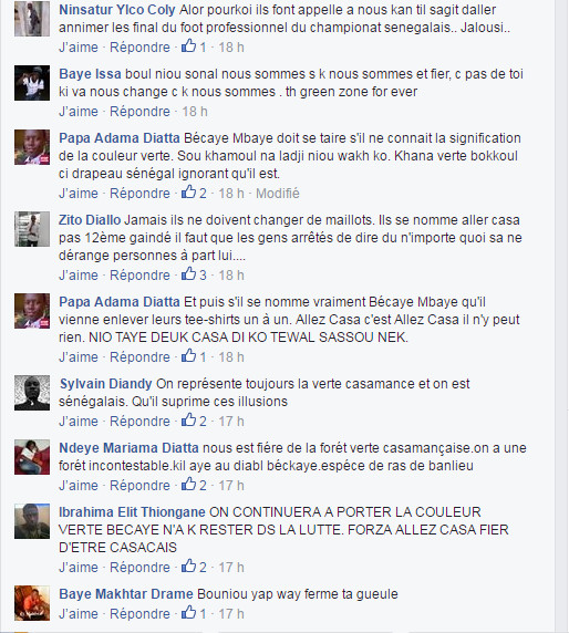 La bourde de Bécaye Mbaye de la 2STV, sur les supporters de "Aller Casa", vivement dénoncée sur les réseaux sociaux