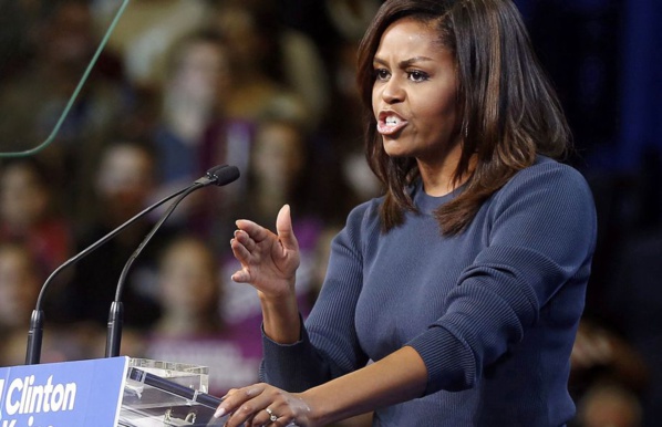 Michelle Obama détruit Donald Trump en 40 secondes Michelle Obama détruit Donald Trump en 40 secondes