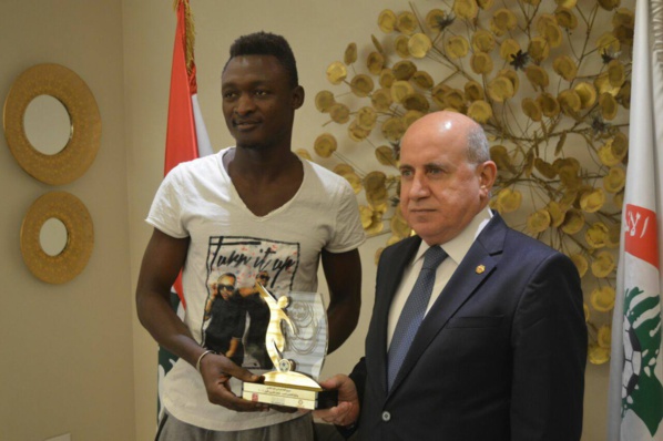 Dominique Mendy meilleur joueur du championnat Libanais Dominique Mendy meilleur joueur du championnat Libanais