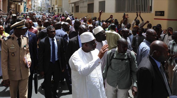 Dernière minute: Macky Sall quitte Touba plutôt que prévu, pour les raisons de sécurité Dernière minute: Macky Sall quitte Touba plutôt que prévu, pour les raisons de sécurité