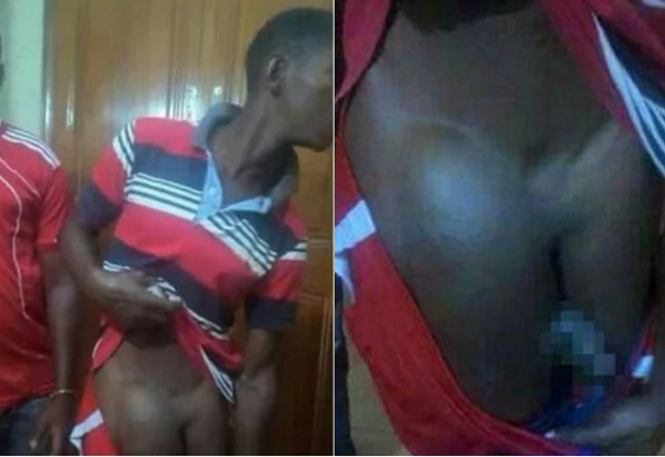 Son sexe se retrouve à ses genoux après des rapports adulterins Son sexe se retrouve à ses genoux après des rapports adulterins