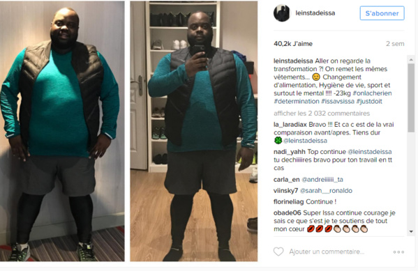L'humoriste Issa Doumbia a perdu 23 kilos en deux mois L'humoriste Issa Doumbia a perdu 23 kilos en deux mois