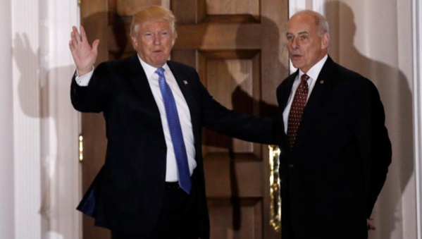 Pour stopper l'immigration illégale, Trump nomme John Kelly à la Sécurité intérieure Pour stopper l'immigration illégale, Trump nomme John Kelly à la Sécurité intérieure
