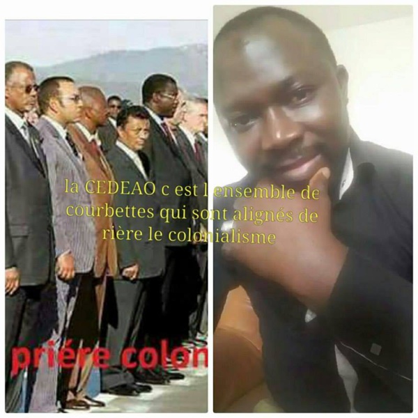 La CEDEAO est l'ensemble des courbettes qui sont alignées derrière le colonialisme La CEDEAO est l'ensemble des courbettes qui sont alignées derrière le colonialisme