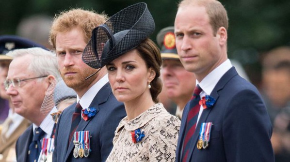 La famille royale britannique en deuil La famille royale britannique en deuil