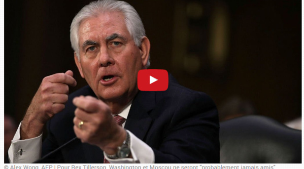 "La Russie représente aujourd'hui un danger" pour le futur chef de la diplomatie américaine "La Russie représente aujourd'hui un danger" pour le futur chef de la diplomatie américaine