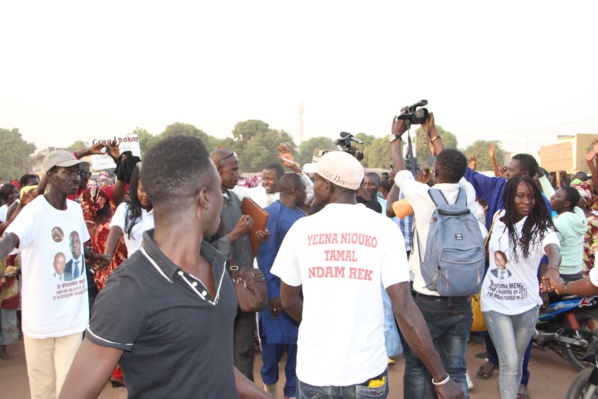 Dr ibrahima Mendy fait le plein à Ziguinchor Dr ibrahima Mendy fait le plein à Ziguinchor