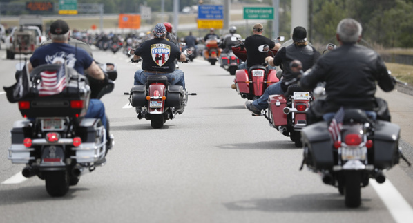 Investiture de Trump: des bikers assureront la sécurité avec un «mur de viande» Investiture de Trump: des bikers assureront la sécurité avec un «mur de viande»