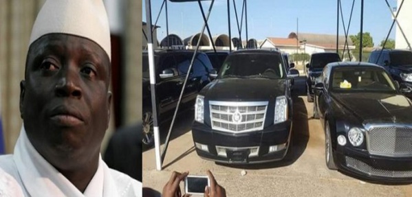 Un autre démenti: Yaya Jammeh n'a pas emporté des véhicules de la présidence Gambienne (Photos)