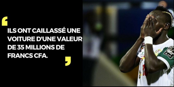 Penalty raté à la Can : La famille de Sadio Mané attaquée