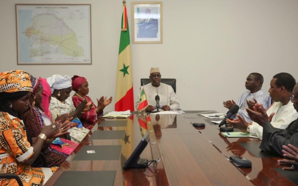 Présidence de la république: Macky Sall reçoit l'APR de Bounkiling