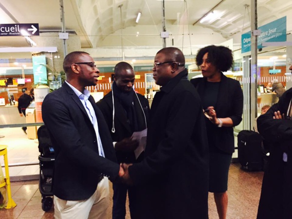 Photos: Le président Abdoulaye Baldé accueilli à Lyon par ses militants 