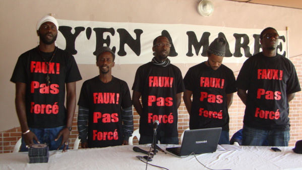 Le 07 Avril prochain: Y'en marre promet du noir à Macky Sall et son régime