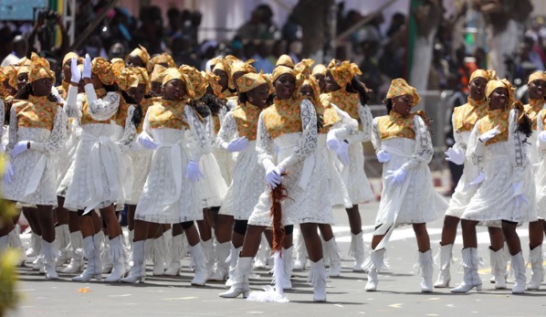 Fête du 04 avril: ces majorettes se sont faites remarquer Fête du 04 avril: ces majorettes se sont faites remarquer