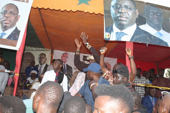 Photos: Benoit Sambou fait le plein dans son fief de Ziguinchor