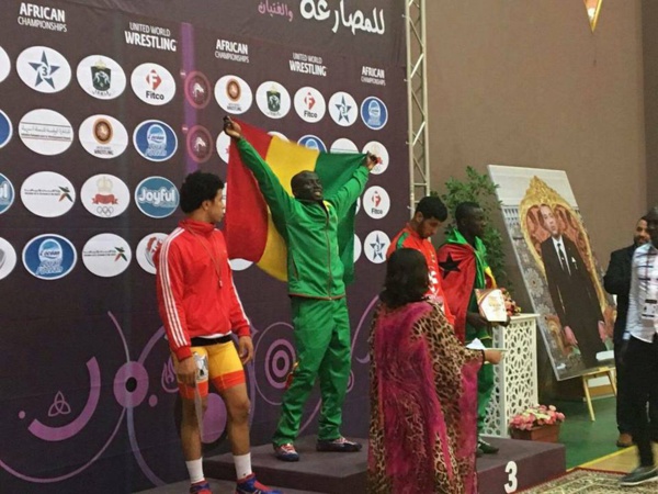 Lutte: Adama Diatta Champion d'Afrique ! Lutte: Adama Diatta Champion d'Afrique !