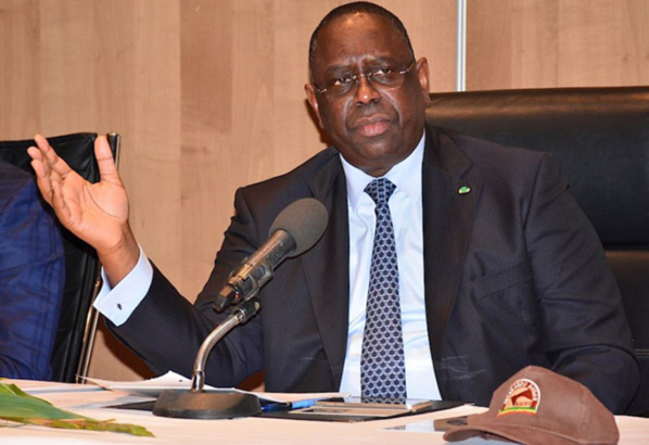 Macky Sall publie un communiqué pour appeler au calme et au respect des choix Macky Sall publie un communiqué pour appeler au calme et au respect des choix