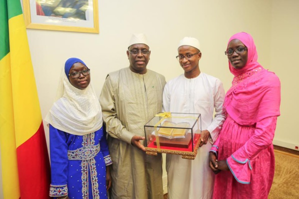 Photos: Macky reçoit Mouhamed Diallo et Cie au palais