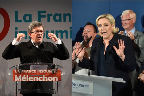 Mélenchon, Le Pen, les grandes gueules de l’Assemblée nationale Mélenchon, Le Pen, les grandes gueules de l’Assemblée nationale