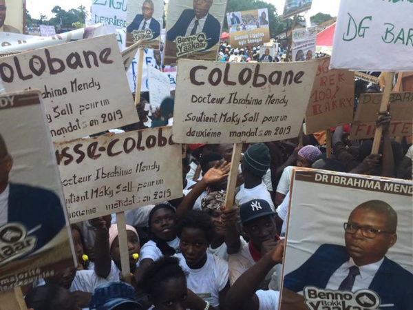 Meeting BBY Ziguinchor avec la tête de liste nationale: Mobilisation exceptionnelle