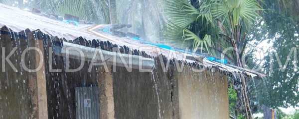 Une forte pluie constatée à Ziguinchor Une forte pluie constatée à Ziguinchor