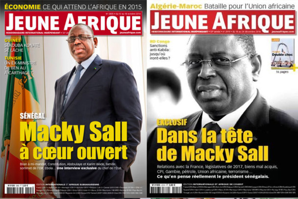 Macky Sall dépense l'argent du contribuable pour se vanter dans Jeune Afrique Macky Sall dépense l'argent du contribuable pour se vanter dans Jeune Afrique