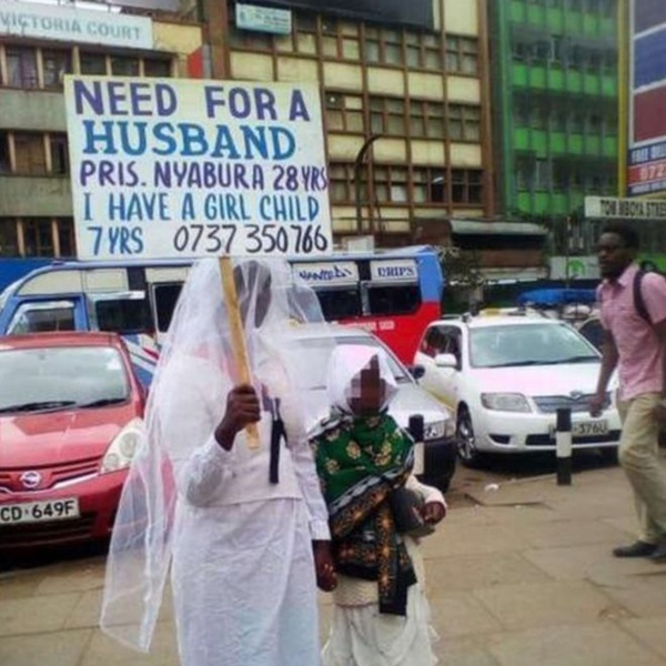 Une Kenyane à la recherche d'un mari