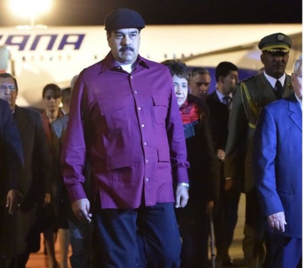 Le président Vénézuélien Nicolas Maduro en visite en Algérie