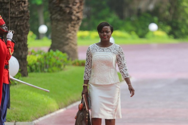 Photos: Aminta Angelique Manga, ministre de l'Economie Solidaire et de la Micro finance 