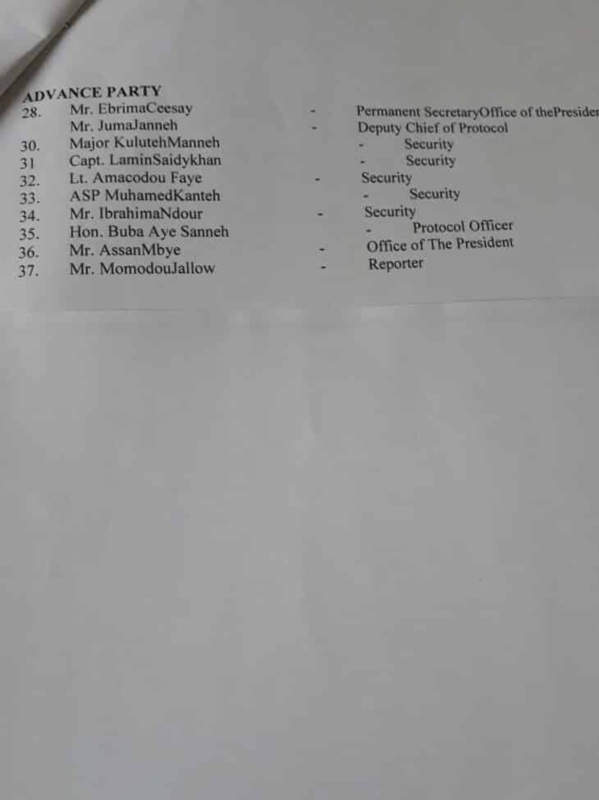 Gambie: la bamboula au sommet de l'Etat, heurte les gambiens( Documents) Gambie: la bamboula au sommet de l'Etat, heurte les gambiens( Documents)