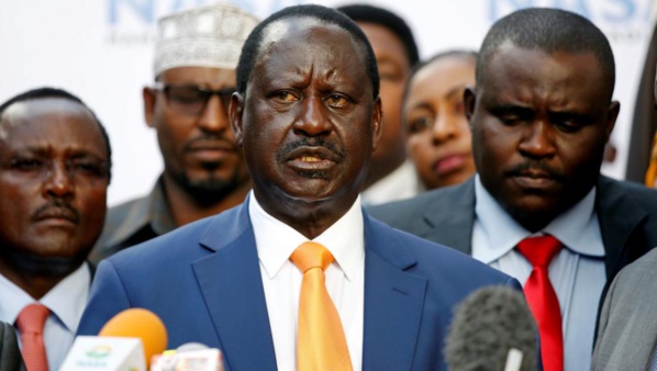 Présidentielle au Kenya: l'opposant Raila Odinga se retire de l'élection Présidentielle au Kenya: l'opposant Raila Odinga se retire de l'élection
