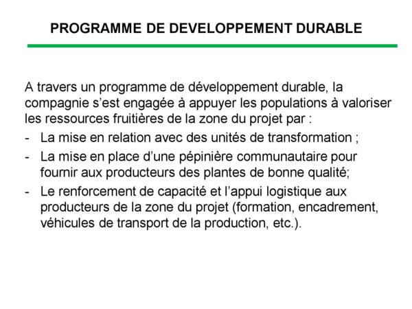 "L’exploitation du zircon à Niafrang, n’aura aucun impact sur les rizières de la localité" (Documents)