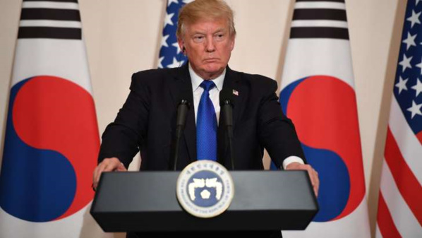 Corée du Nord: Donald Trump prêt à utiliser l'option militaire Corée du Nord: Donald Trump prêt à utiliser l'option militaire