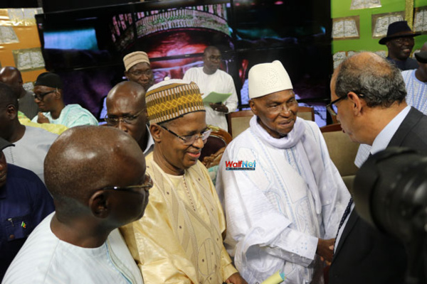 Me Wade dans les locaux du groupe de presse Walfadjri Me Wade dans les locaux du groupe de presse Walfadjri