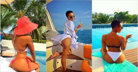 Huddah Monroe… Elle est diaboliquement belle