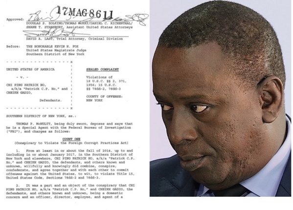 USA: Cheikh Gadio Tidiane arrêté pour blanchiment d'argent international  (Documents)