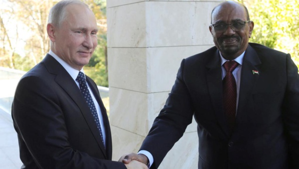Russie: le président soudanais Omar el-Béchir appelle Vladimir Poutine à l'aide