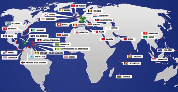 Liste noire définitive des paradis fiscaux: 17 pays épinglés