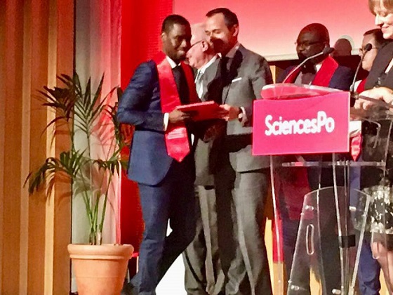 PARIS : le fils aîné de Youssou Ndour a reçu son Master à SciencesPo.