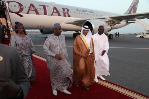 Arrivée à Dakar de l'Emir du Qatar pour une visite officielle de 72H