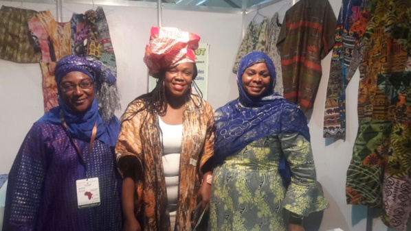 Ndeye Ndiaye Atlanta, présidente de "Casa Dev" a envoyé des femmes au salon de Casablanca