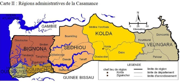 La France décrète la Casamance zone interdite pour ses citoyens La France décrète la Casamance zone interdite pour ses citoyens