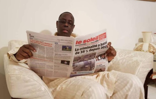 Marketing pour un "Le Soleil" nouveau : Yakham Mbaye engage Macky Sall Marketing pour un "Le Soleil" nouveau : Yakham Mbaye engage Macky Sall