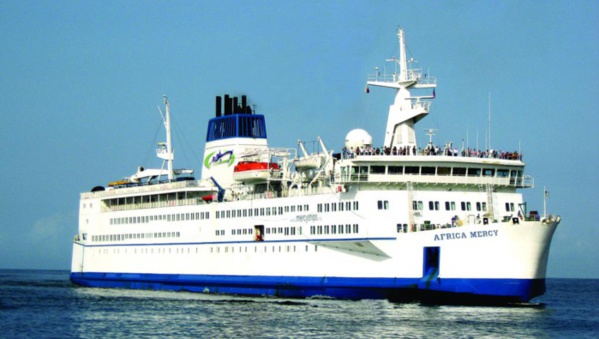 Bateau-Hôpital : Près de 2500 opérations prévues dans "Africa Mercy" au Sénégal Bateau-Hôpital : Près de 2500 opérations prévues dans "Africa Mercy" au Sénégal