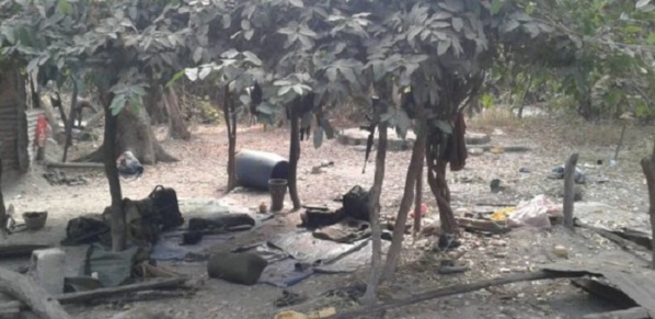 Au cœur d'une base rebelle en Casamance : Bunkers, munitions, médicaments, drogue…( Images)