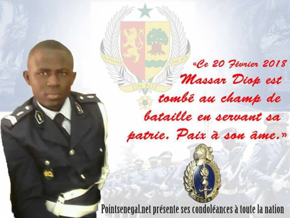 Mort du jeune gendarme: Tanor Dieng 