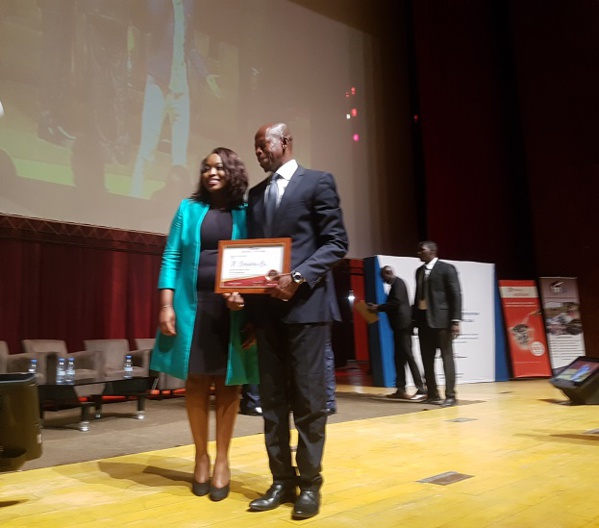 Le Patron du FONGIP, décoré !