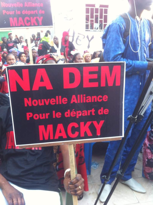 Le mouvement "Na Dem ",  fait le plein à Touba et donne un ultimatum à Macky 