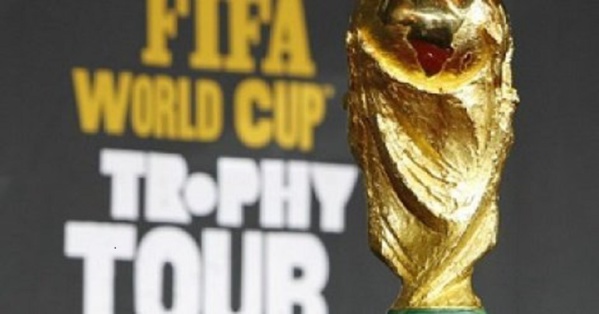 Le Trophée de la Coupe du Monde de football arrive ce dimanche à Dakar