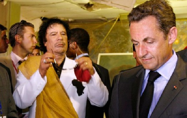Nicolas Sarkozy arrêté sur l'affaire des fonds Libyens Nicolas Sarkozy arrêté sur l'affaire des fonds Libyens